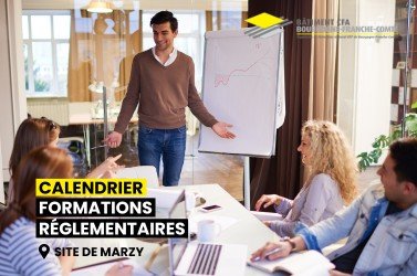 Nos prochaines formations réglementaires à Marzy