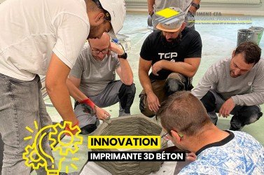 L’innovation dans le secteur du bâtiment : dévoilement de notre imprimante 3D béton