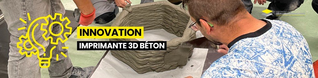 L’innovation dans le secteur du bâtiment : dévoilement de notre imprimante 3D béton